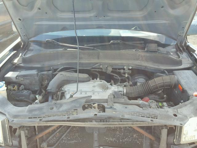 2HJYK16527H539596 - 2007 HONDA RIDGELINE BLUE photo 7