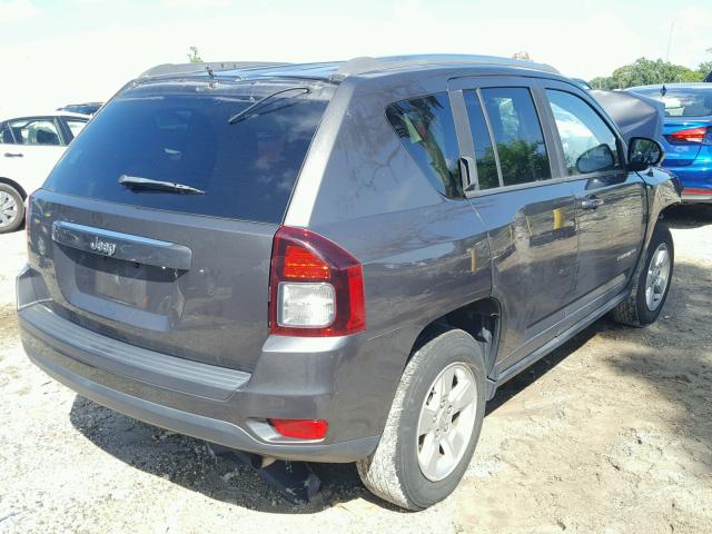 1C4NJCBAXED779112 - 2014 JEEP COMPASS SP GRAY photo 4
