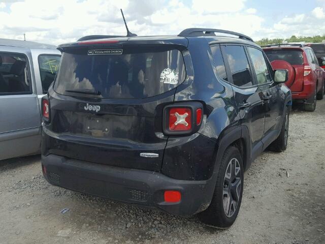 ZACCJABT0FPB24800 - 2015 JEEP RENEGADE L BLACK photo 4