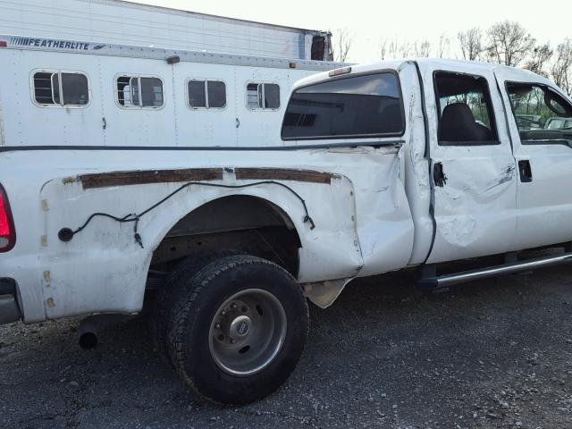 1FTWW33P77EA19905 - 2007 FORD F350 SUPER WHITE photo 9