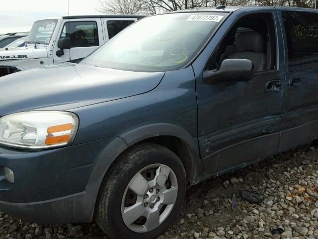 1GMDU03137D151522 - 2007 PONTIAC MONTANA SV TEAL photo 9