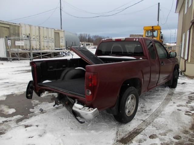 1GTCS19EX78159485 - 2007 GMC CANYON BURGUNDY photo 4