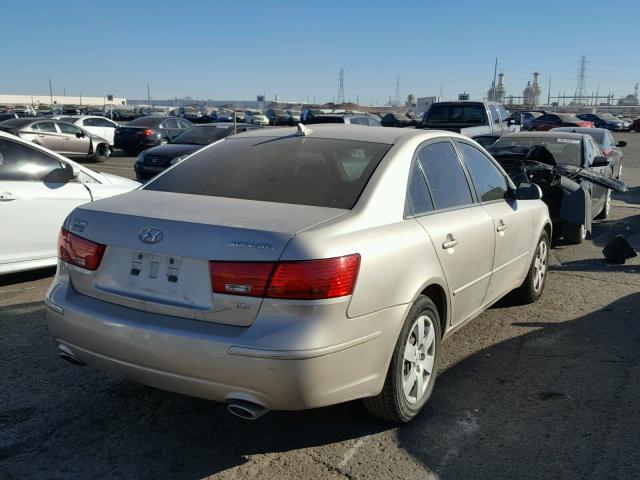 5NPET46FX9H421899 - 2009 HYUNDAI SONATA GLS SILVER photo 4