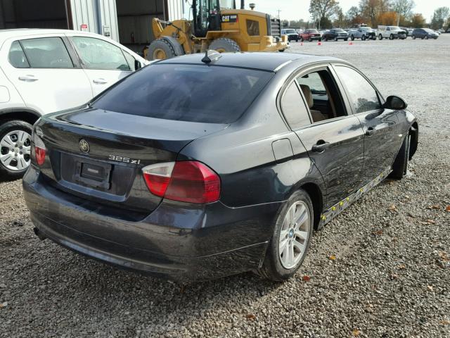 WBAVD13516KV04820 - 2006 BMW 325 XI BLACK photo 4