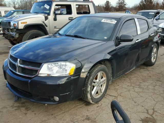 1B3CC5FB4AN159524 - 2010 DODGE AVENGER R/ BLACK photo 2