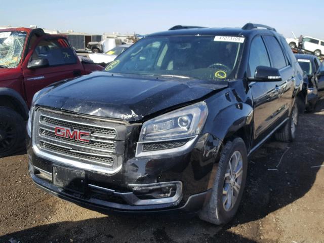 1GKKRRKD2GJ113878 - 2016 GMC ACADIA BLACK photo 2