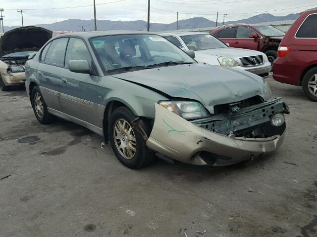 4S3BE896837202421 - 2003 SUBARU LEGACY OUT GREEN photo 1