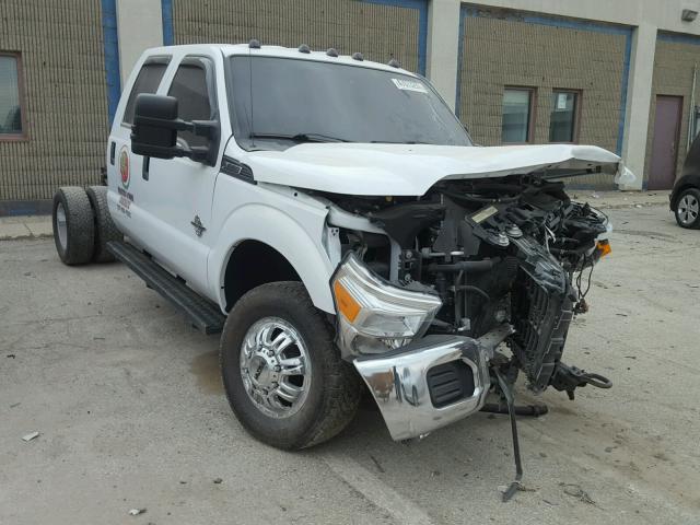 1FD8W3HT7FEB56903 - 2015 FORD F350 SUPER WHITE photo 1