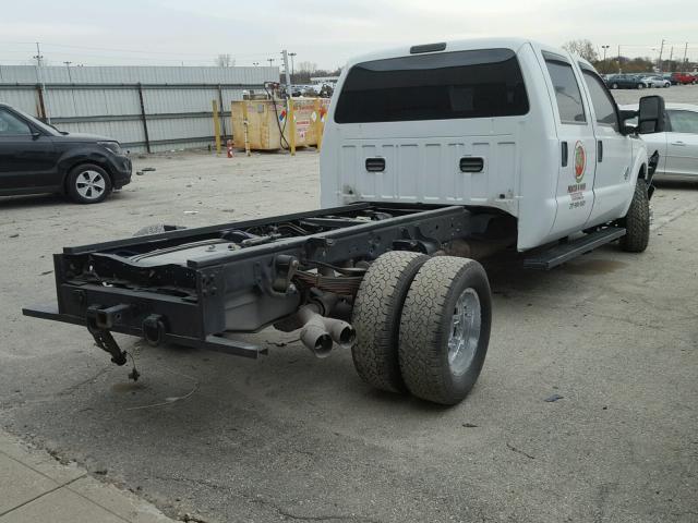 1FD8W3HT7FEB56903 - 2015 FORD F350 SUPER WHITE photo 4