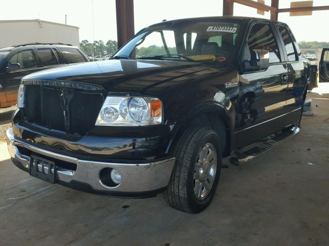 1FTPX12V87NA53082 - 2007 FORD F150 BLACK photo 2