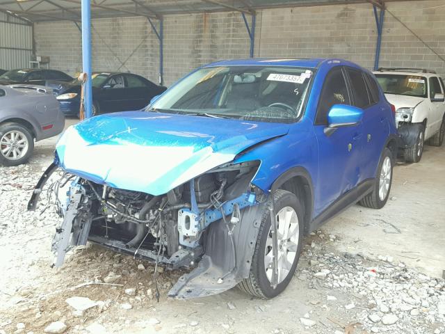 JM3KE4DE4D0126334 - 2013 MAZDA CX-5 GT BLUE photo 2