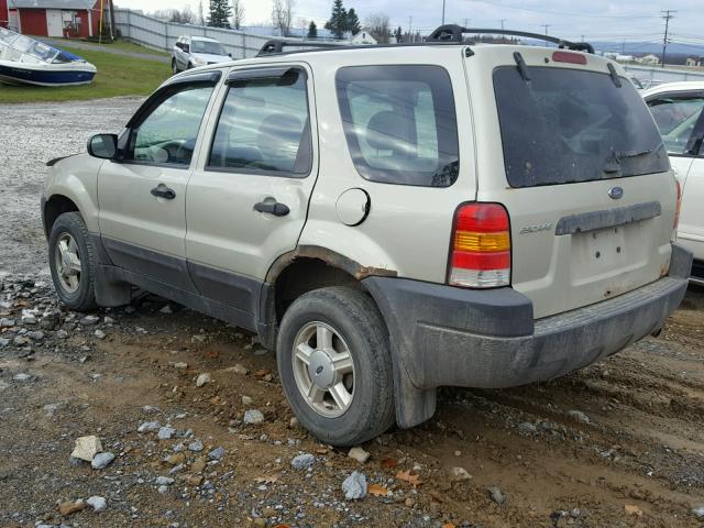 1FMYU92154KB55120 - 2004 FORD ESCAPE XLS TAN photo 3