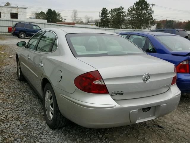 2G4WC552361263424 - 2006 BUICK LACROSSE C SILVER photo 3