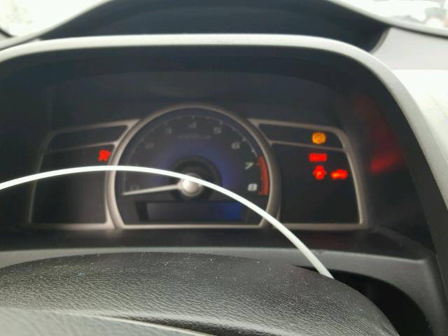 1HGFA15896L008196 - 2006 HONDA CIVIC EX SILVER photo 8