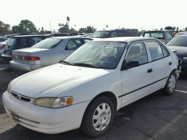 1NXBR12EXXZ174511 - 1999 TOYOTA COROLLA WHITE photo 2