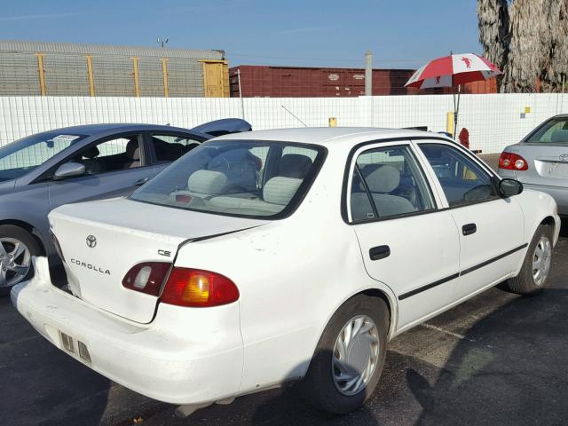 1NXBR12EXXZ174511 - 1999 TOYOTA COROLLA WHITE photo 4