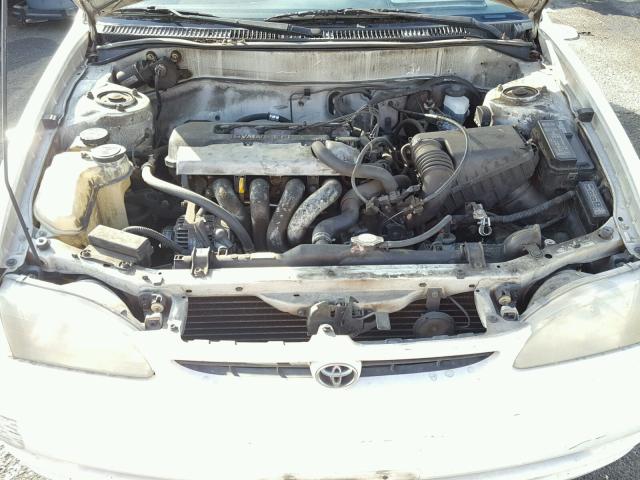 1NXBR12EXXZ174511 - 1999 TOYOTA COROLLA WHITE photo 7