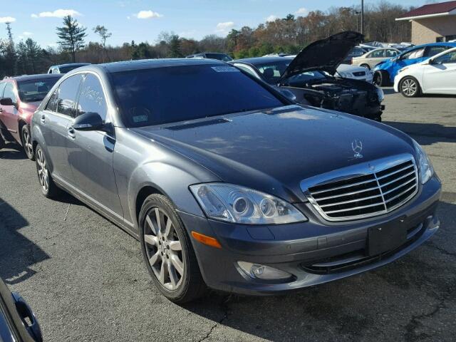 WDDNG86X17A101921 - 2007 MERCEDES-BENZ S 550 4MAT GRAY photo 1