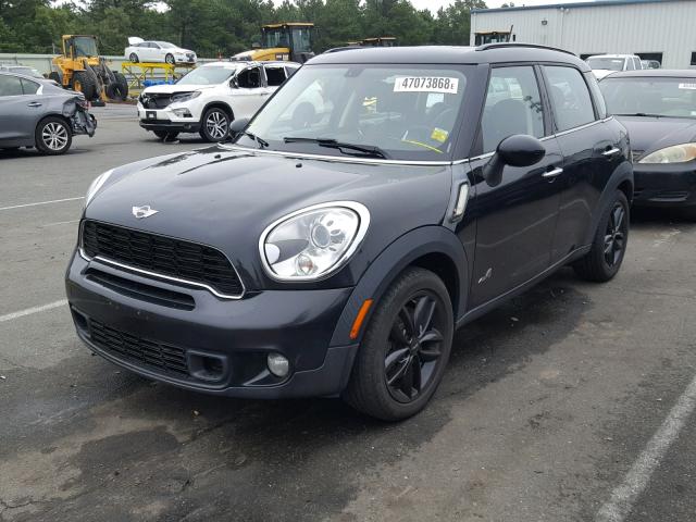 WMWZC5C53BWH99677 - 2011 MINI COOPER S C BLACK photo 2