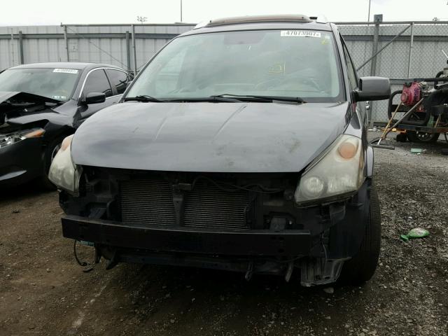 5N1BV28U97N141719 - 2007 NISSAN QUEST S GRAY photo 9