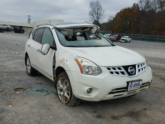 JN8AS5MV9BW252500 - 2011 NISSAN ROGUE S WHITE photo 1