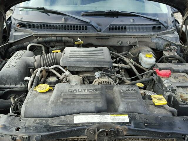 1D4HS58N33F621487 - 2003 DODGE DURANGO SL BLACK photo 7