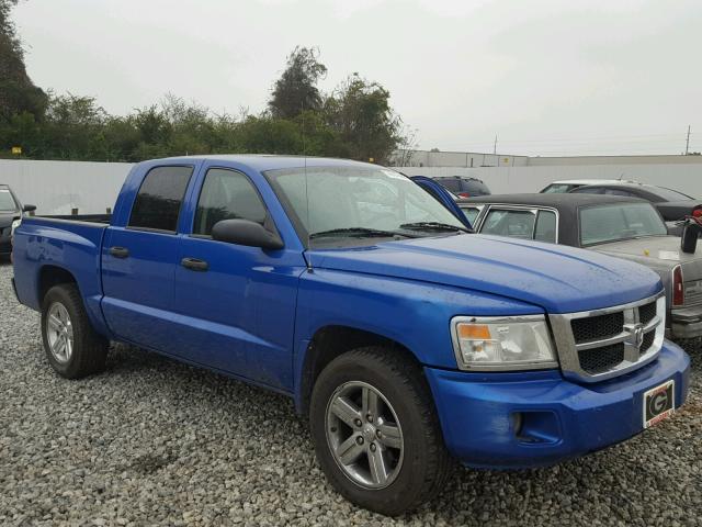 1D7HW48N18S508038 - 2008 DODGE DAKOTA QUA BLUE photo 1