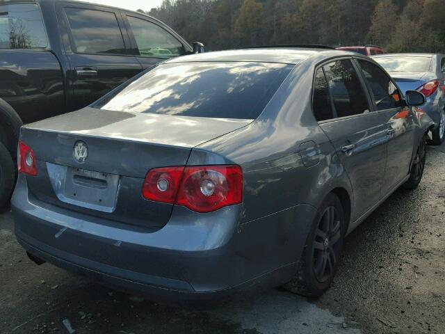 3VWSF71K25M622889 - 2005 VOLKSWAGEN NEW JETTA GRAY photo 4