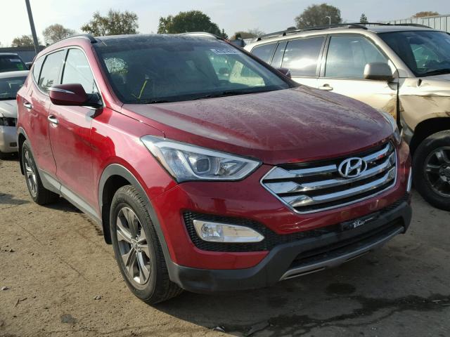 5XYZU3LB2EG203970 - 2014 HYUNDAI SANTA FE S 红色 照片 1
