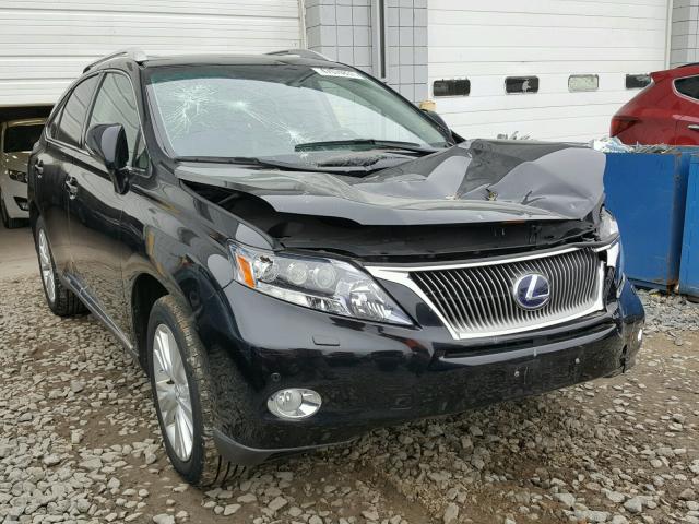 JTJBC1BA4B2422398 - 2011 LEXUS RX 450 BLACK photo 1