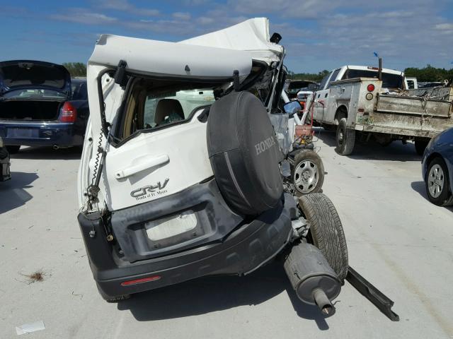 JHLRD685X6C002492 - 2006 HONDA CR-V LX WHITE photo 9