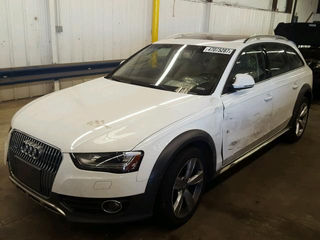 WA1UFAFL4EA149448 - 2014 AUDI A4 ALLROAD WHITE photo 2