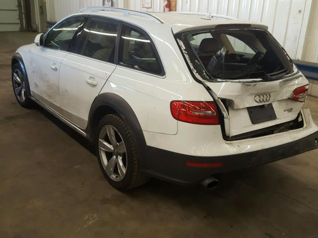 WA1UFAFL4EA149448 - 2014 AUDI A4 ALLROAD WHITE photo 3