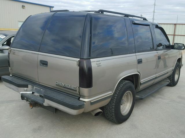 1GNEC13R4WJ330537 - 1998 CHEVROLET TAHOE C150 BROWN photo 4