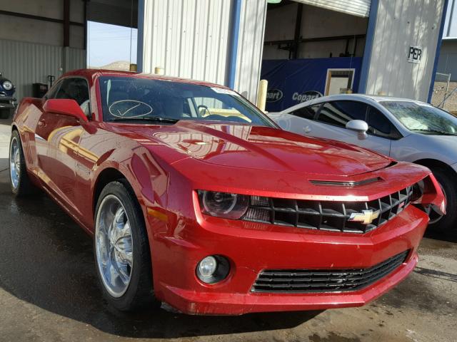 2G1FJ1EJ8C9194228 - 2012 CHEVROLET CAMARO SS RED photo 1