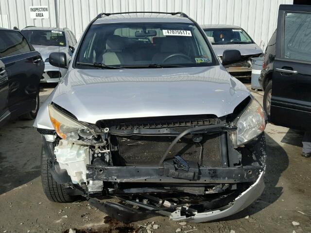 JTMBK35V275027089 - 2007 TOYOTA RAV4 SILVER photo 9