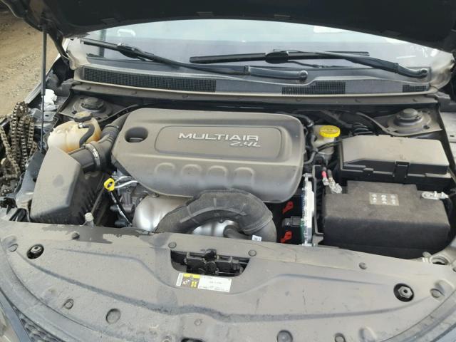 1C3CCCBB3FN591672 - 2015 CHRYSLER 200 GRAY photo 7