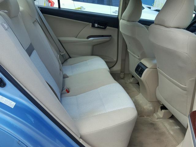 4T1BF1FK7CU552609 - 2012 TOYOTA CAMRY BASE BLUE photo 6