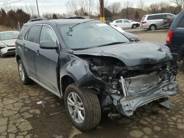 2GNALCEK2H1605748 - 2017 CHEVROLET EQUINOX LT GRAY photo 1