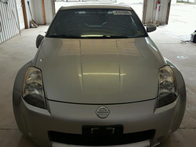 JN1AZ34E63T003203 - 2003 NISSAN 350Z COUPE SILVER photo 9