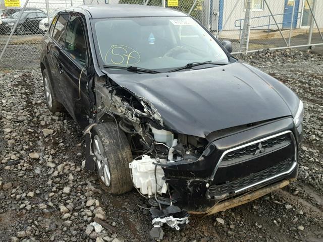 4A4AR3AU1FE017438 - 2015 MITSUBISHI OUTLANDER BLACK photo 1