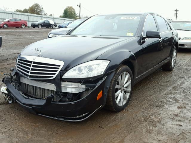 WDDNG8DB8DA526796 - 2013 MERCEDES-BENZ S 350 BLUE BLACK photo 2