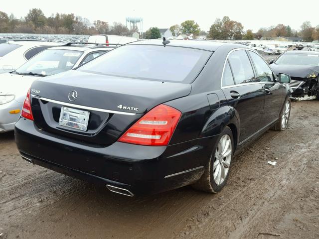 WDDNG8DB8DA526796 - 2013 MERCEDES-BENZ S 350 BLUE BLACK photo 4