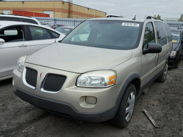 1GMDV03W58D192969 - 2008 PONTIAC MONTANA SV BEIGE photo 2