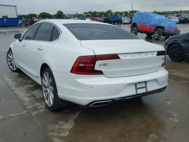 LVYBR0AL3JP047869 - 2018 VOLVO S90 T8 WHITE photo 3