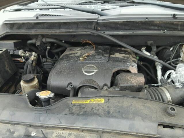 5N1BA08D38N609607 - 2008 NISSAN ARMADA SE SILVER photo 7