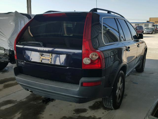 YV1CY592X51156842 - 2005 VOLVO XC90 BLUE photo 4