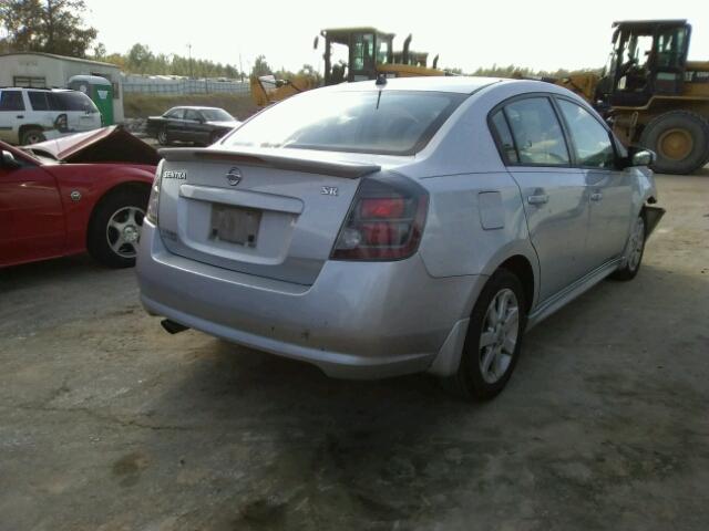 3N1AB6APXAL685869 - 2010 NISSAN SENTRA 2.0 SILVER photo 4