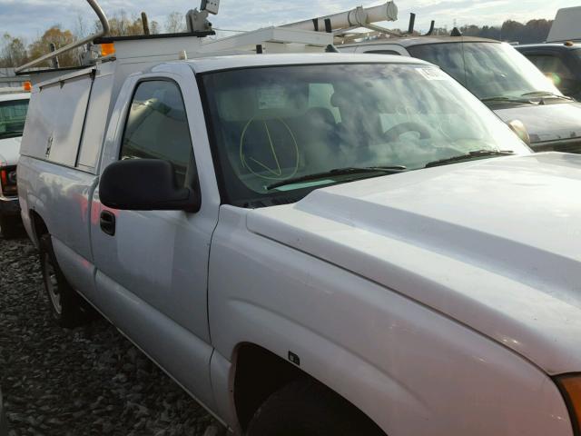 3GCEC14X96G252117 - 2006 CHEVROLET SILVERADO WHITE photo 1