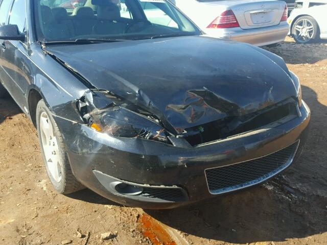 2G1WD58CX69273819 - 2006 CHEVROLET IMPALA SUP 黑色 照片 9